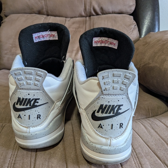 Air Jordan 4 White Cement OG Mens 11